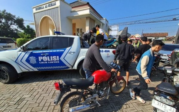 Pelaku Balap liar di amankan,(istimewah)